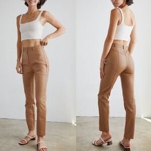 Wilfred High Rise Butterscotch High Waisted Pants Size 4